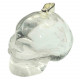 Pendentif crâne de cristal (type allien)