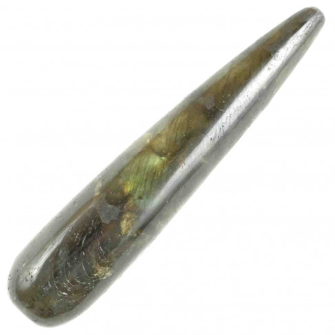 Bâton base de massage lithothérapie - Labradorite