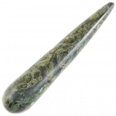 Bâton base de massage en cristal de roche