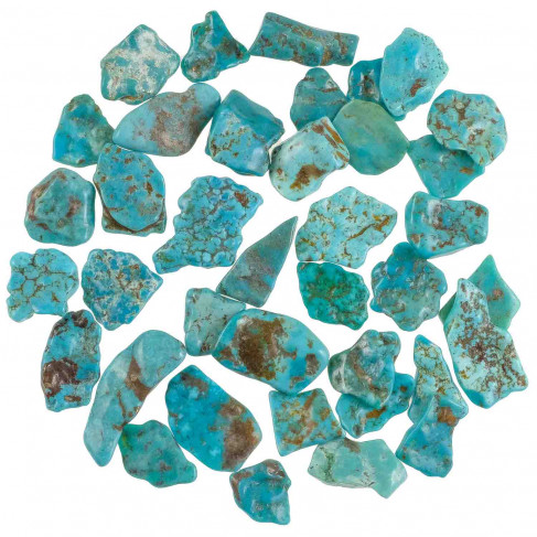 Pierres roulées turquoise sleeping beauty - 1.5 à 2 cm - 10 grammes