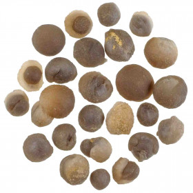 Pierres brutes calcédoine naturelle - 1.5 à 3 cm - 50 grammes