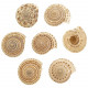 Coquillage architectonica perspectiva - 3 à 4.5 cm - Lot de 2