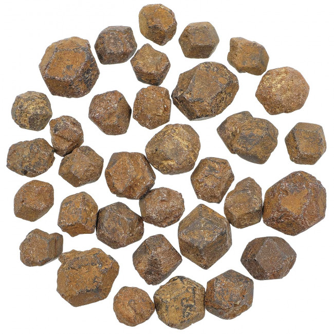Pierres brutes cristaux de grenat - 2 à 4 cm - 200 grammes