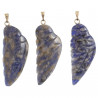 Pendentif aile d'ange en sodalite
