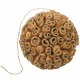 Boule déco de canelle - 8 cm