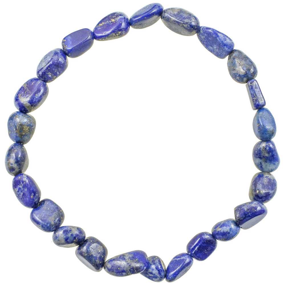 Bracelet En Lapis Lazuli - Perles De 5 Mm - Marque OxcmoBijoux - Neuf Avec étiquettes