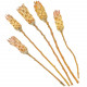 Fleurs sechées protea compacta roses - 30 à 40 cm - Lot de 5