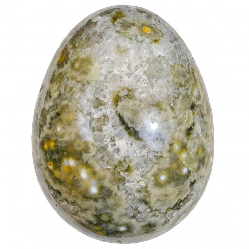 Oeuf en jaspe en jaspe océan