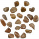 Pierres roulées zircon - 1.5 à 2 cm - Lot de 3