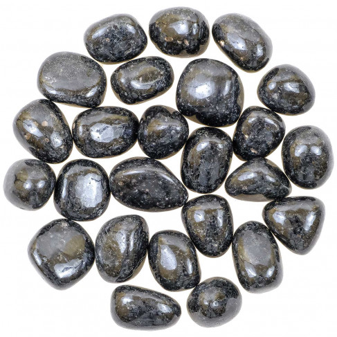 Pierres roulées nuumite - 2 à 3 cm - Lot de 2