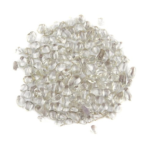 Petites pierres roulées cristal de roche - 1 à 1.5 cm - Qualité extra - 50 grammes
