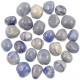 Pierres roulées aventurine bleue - 1.5 à 2.5 cm - Lot de 3