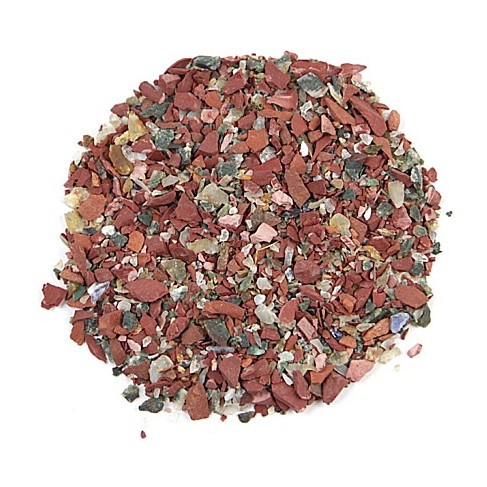 Sable brut de jaspe polychrome 0/10 mm - 100 grammes
