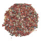 Sable brut de jaspe polychrome 0/10 mm - 100 grammes
