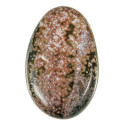 Galet de jaspe orbiculaire - 120 grammes
