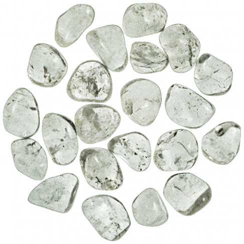 Pierres roulées cristal de roche - 2 à 3 cm - Lot de 3