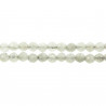 Collier en pierre de lune blanche - Perles facettées ultra mini