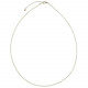 Collier en pierre de lune blanche - Perles facettées ultra mini