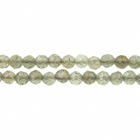 Collier en labradorite - Perles facettées ultra mini