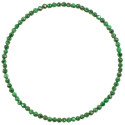 Bracelet en malachite - Perles facetées ultra mini