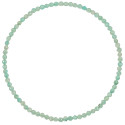 Bracelet en amazonite - Perles facetées ultra mini
