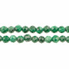 Bracelet en malachite - Perles facetées ultra mini