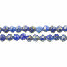 Bracelet en lapis lazuli - Perles facetées ultra mini