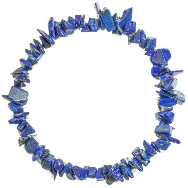 Bracelet en lapis lazuli - perles baroques