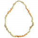 Collier en pierre de lune - perles baroques