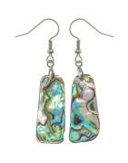 Boucles d'oreilles en matières naturelles
