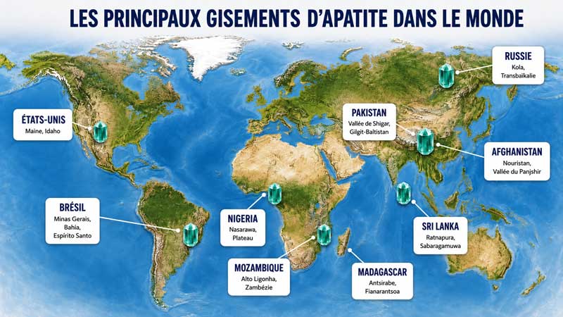 gisements d’apatite