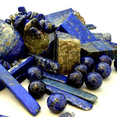 bijoux en lapis lazuli