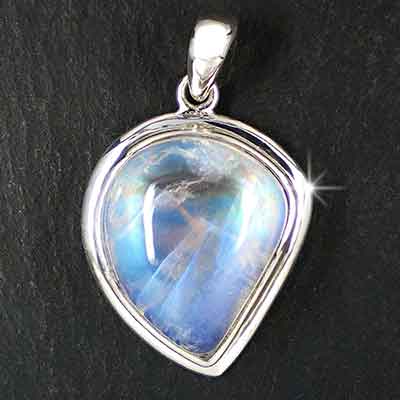 Pierre polie Labradorite - Poussiere de lune