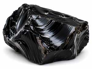 Obsidienne naturelle