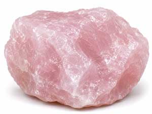 Quartz rose naturel