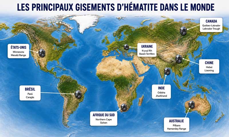 gisements d’hématite