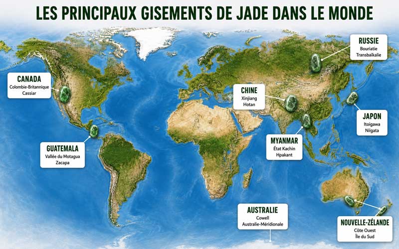 gisements de jade