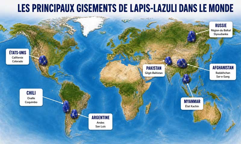 gisements de lapis-lazuli