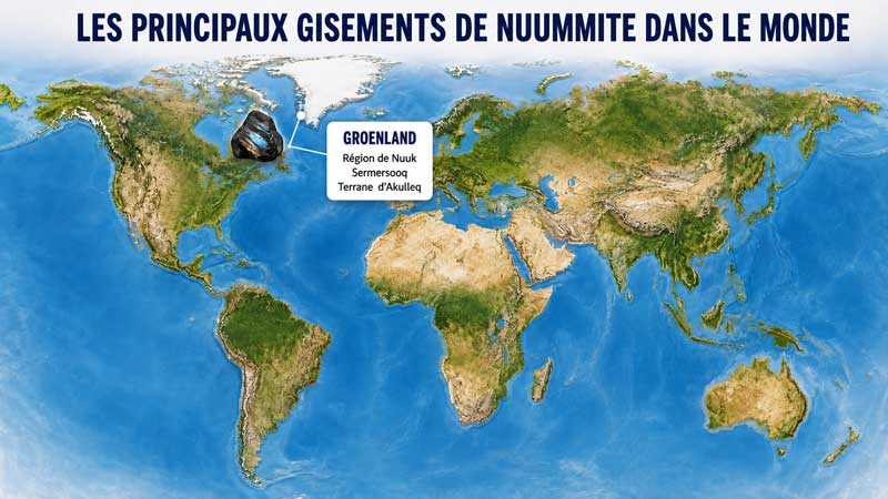 gisements de nuummite