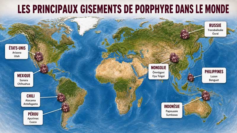 gisements de porphyre