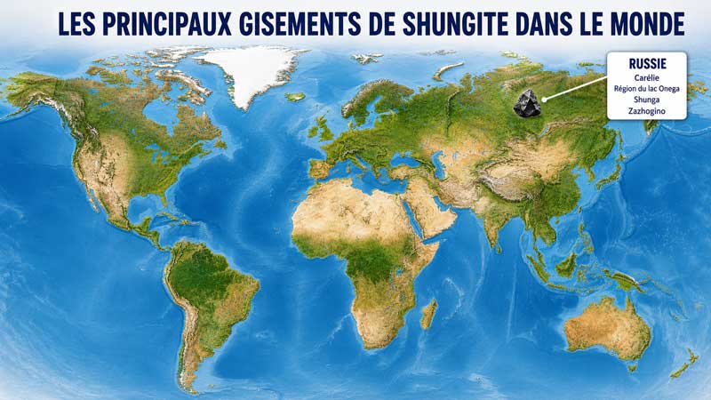 gisements de shungite